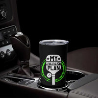 Funny Retirement Plan Retired Pickleball Player Tumbler Cup