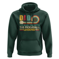 Pickleball Dad Hoodie The Man The Myth The Legend Retro - Wonder Print Shop