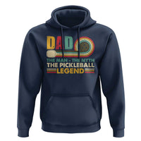 Pickleball Dad Hoodie The Man The Myth The Legend Retro - Wonder Print Shop