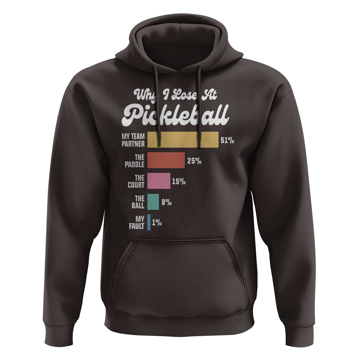 Funny Why I Lose At Pickleball Hoodie - Wonder Print Shop