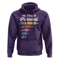Funny Why I Lose At Pickleball Hoodie - Wonder Print Shop