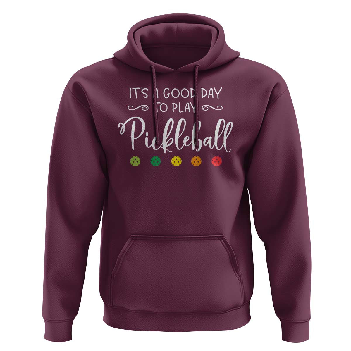 It's A Good Day To Play Pickleball Hoodie - Wonder Print Shop