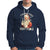Christmas Hoodie Dentist Santa I Know You Didn't Floss Dental - Wonder Print Shop