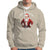Funny Christmas Hoodie I Don't Believe In You Either Angry Santa - Wonder Print Shop