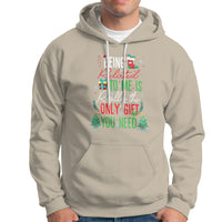 Christmas Hoodie Being Related To Me Is Really The Only Gift You Need - Wonder Print Shop