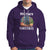 Christmas Hoodie Cat Reindeer Chillin' Xmas Eve Window Meowy - Wonder Print Shop