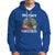 Christmas Hoodie Cat Reindeer Chillin' Xmas Eve Window Meowy - Wonder Print Shop