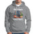 Christmas Hoodie Cat Reindeer Chillin' Xmas Eve Window Meowy - Wonder Print Shop