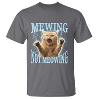 Funny Meme Cat Mewing Not Meowing T Shirt