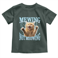 Funny Meme Cat Mewing Not Meowing Toddler T Shirt
