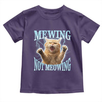 Funny Meme Cat Mewing Not Meowing Toddler T Shirt