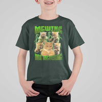 Funny Cat Meme Mewing Not Meowing T Shirt For Kid - Wonder Print Shop