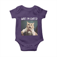 Funny Meme Cat Baby Onesie Wait I'm Goat