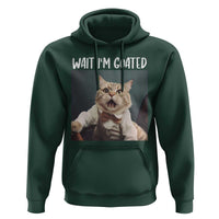 Funny Meme Cat Hoodie Wait I'm Goat