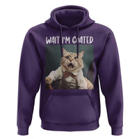 Funny Meme Cat Hoodie Wait I'm Goat