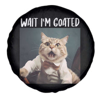 Funny Meme Cat Spare Tire Cover Wait I'm Goat