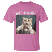 Funny Meme Cat T Shirt Wait I'm Goat - Wonder Print Shop