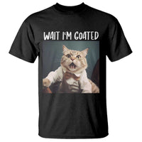 Funny Meme Cat T Shirt Wait I'm Goat - Wonder Print Shop