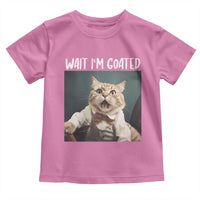 Funny Meme Cat Toddler T Shirt Wait I'm Goat