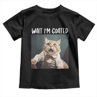 Funny Meme Cat Toddler T Shirt Wait I'm Goat