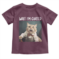 Funny Meme Cat Toddler T Shirt Wait I'm Goat