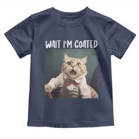 Funny Meme Cat Toddler T Shirt Wait I'm Goat