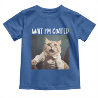 Funny Meme Cat Toddler T Shirt Wait I'm Goat