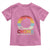 Funny Fat Cat Toddler T Shirt Chonk Oh Lawd He Comin'