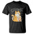 Funny Fat Cat T Shirt Chonk Drinking Bubble Tea - Wonder Print Shop
