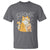 Funny Fat Cat T Shirt Chonk Drinking Bubble Tea - Wonder Print Shop