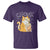 Funny Fat Cat T Shirt Chonk Drinking Bubble Tea - Wonder Print Shop