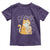 Funny Fat Cat Toddler T Shirt Chonk Drinking Bubble Tea