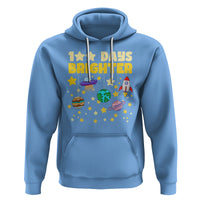 100th Day Of School Hoodie 100 Days Brighter Stars Rocket Outer Space - Wonder Print Shop