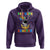 100th Day Of School Hoodie 100 Days Smarter Funny Astronaut Space Balloon - Wonder Print Shop