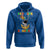 100th Day Of School Hoodie 100 Days Smarter Funny Astronaut Space Balloon - Wonder Print Shop