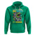 100th Day Of School Hoodie I Blasted Through 100 Days Dinosaur Astronaut - Wonder Print Shop