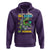 100th Day Of School Hoodie I Blasted Through 100 Days Dinosaur Astronaut - Wonder Print Shop