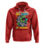 100th Day Of School Hoodie I Blasted Through 100 Days Dinosaur Astronaut - Wonder Print Shop