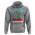 100th Day Of School Hoodie My Teacher Survived 100 Days Of Me Funny Dinosaur - Wonder Print Shop