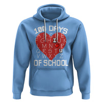 100 Days Of School Alphabet Love Hoodie - Wonder Print Shop