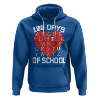 100 Days Of School Alphabet Love Hoodie - Wonder Print Shop