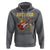 100th Day Of School Hoodie I Rocked 100 Days Funny Rock Lover Guitar - Wonder Print Shop