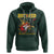 100th Day Of School Hoodie I Rocked 100 Days Funny Rock Lover Guitar - Wonder Print Shop