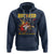 100th Day Of School Hoodie I Rocked 100 Days Funny Rock Lover Guitar - Wonder Print Shop