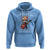 100th Day Of School Hoodie I Rocked 100 Days Funny Cat Play Guitar Rock Lover - Wonder Print Shop