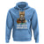 100th Day Of School Hoodie 100 Days Smarter Funny Kitty Cat Reading Book - Wonder Print Shop