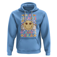 In My 100 Days Of School Era Retro Groovy Hoodie - Wonder Print Shop