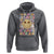 In My 100 Days Of School Era Retro Groovy Hoodie - Wonder Print Shop