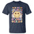 In My 100 Days Of School Era Retro Groovy T Shirt - Wonder Print Shop