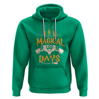 Magical 100 Days Of School Magic Owl Hoodie - Wonder Print Shop